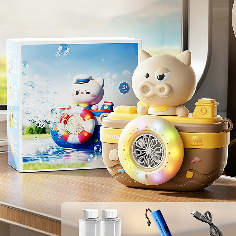 Sailor Animal Boat Bubble Machine