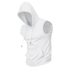 🔥 Sleeveless Hooded Sports Top💧 Moisture-wicking · Quick-drying and friction-resistant🧢