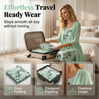 🔥Women's Elegant Chiffon Dress & Cardigan 2-Piece Set