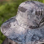 Men’s Sunscreen Fisherman Hat with 2 Detachable Solar Fans