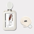 Retractable ID Badge Holder with Lanyard