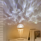 Rechargeable Jellyfish Aurora Lamp with Remote