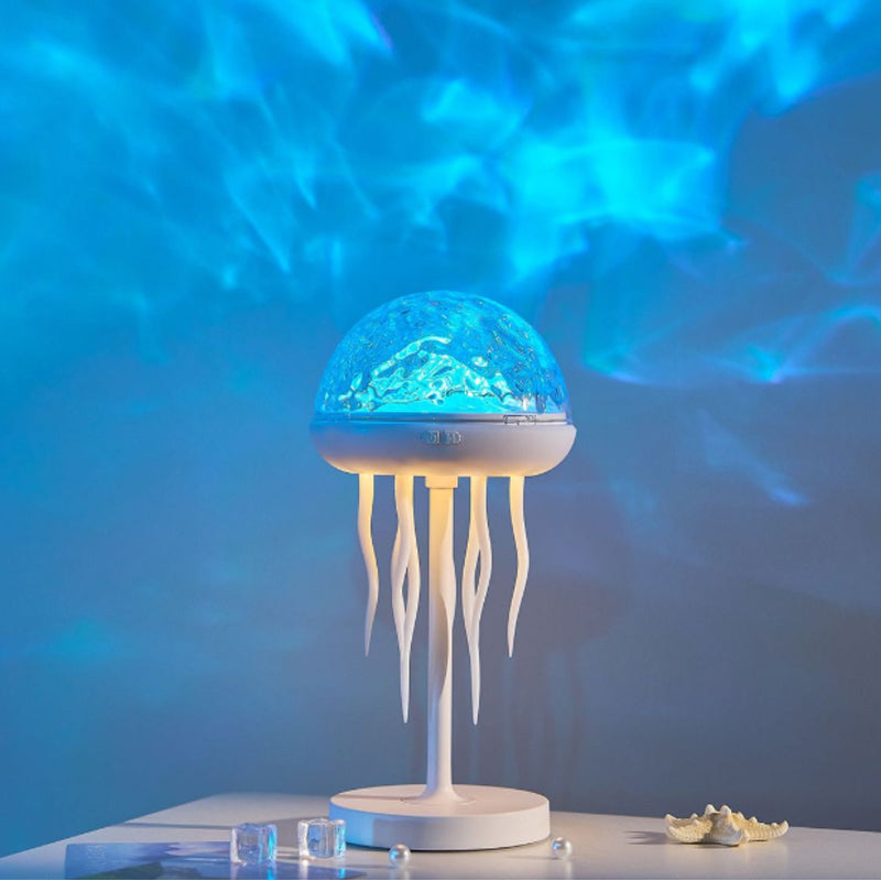 Rechargeable Jellyfish Aurora Lamp with Remote
