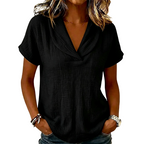 ⌛Limited-time offer-Women's Loose Fit Summer Knit Tee