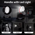 🦯 Multifunctional Folding Cane – Safe Steps, Day & Night ⏰