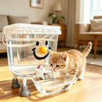 💧Pet Water Dispenser with Large Capacity 🦮 5L Extra-Large Pet Fountain — Great for 3+ Pets | Gravity-Fed | Non-Slip Base