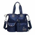 Waterproof Tote Bag – 3-Way Carry & Spacious Organization