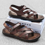 Men Roman Sandals Summer Casual Soft Sole Beach Shoes