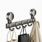 🚪📌 Suction Cup Over Door Hook Rack – Tool-Free Install, Strong Hold, No Drilling & Clutter-Free Entryway ✨