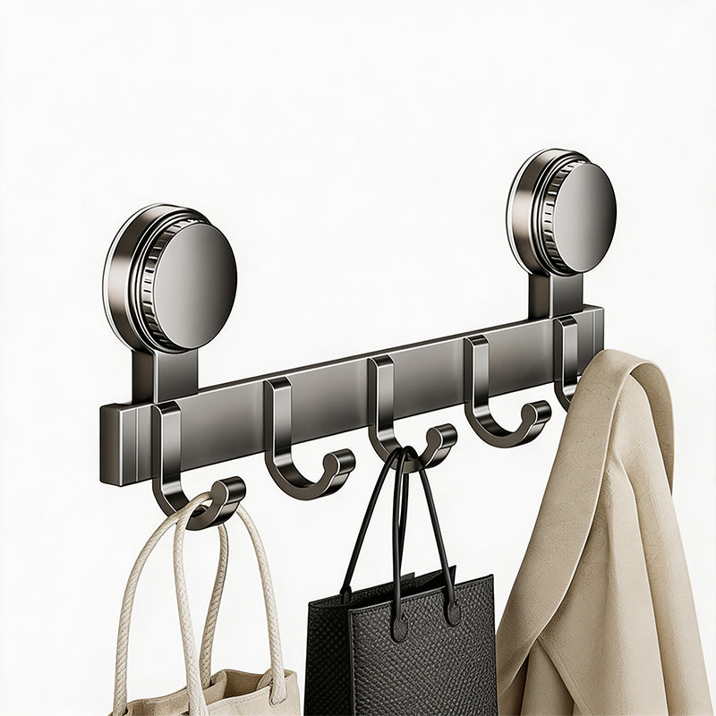 🚪📌 Suction Cup Over Door Hook Rack – Tool-Free Install, Strong Hold, No Drilling & Clutter-Free Entryway ✨