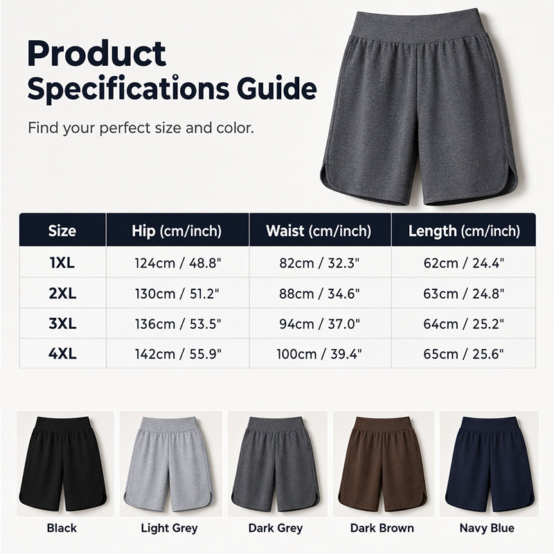 🩳Women's Casual Wide-Leg Knee-Length Shorts
