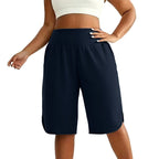 🩳Women's Casual Wide-Leg Knee-Length Shorts