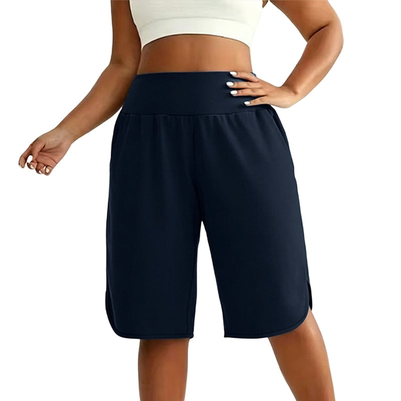 🩳Women's Casual Wide-Leg Knee-Length Shorts