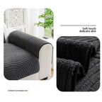 Velvet Sofa Cover – Cloud-Soft Warmth, Zero Slide ✨