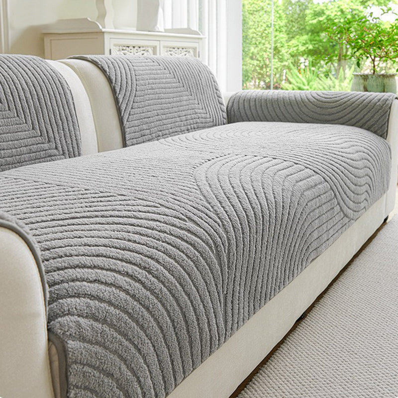 Velvet Sofa Cover – Cloud-Soft Warmth, Zero Slide ✨