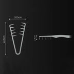Wide-tooth volumizing comb – Professional styling comb for men and wome