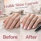 Solid & Cat Eye One-Step Gel Nail Polish Pen