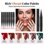 Solid & Cat Eye One-Step Gel Nail Polish Pen