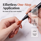 Solid & Cat Eye One-Step Gel Nail Polish Pen