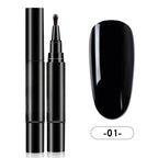 Solid & Cat Eye One-Step Gel Nail Polish Pen