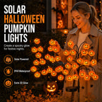 🎃🦇 43% OFF!👻Waterproof Halloween Pumpkin Solar Branch Lights