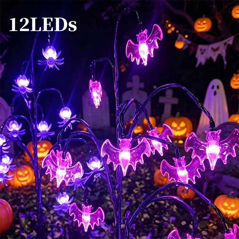 🎃🦇 43% OFF!👻Waterproof Halloween Pumpkin Solar Branch Lights