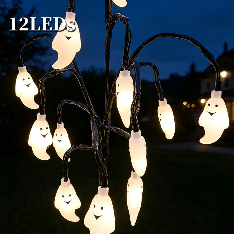 🎃🦇 43% OFF!👻Waterproof Halloween Pumpkin Solar Branch Lights