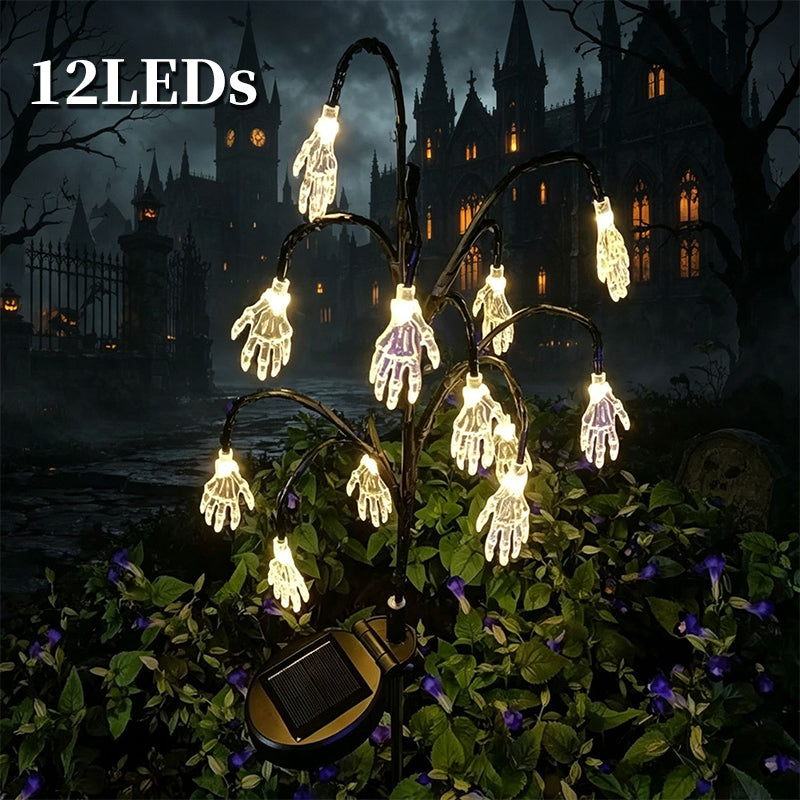 🎃🦇 43% OFF!👻Waterproof Halloween Pumpkin Solar Branch Lights