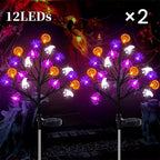 🎃🦇 43% OFF!👻Waterproof Halloween Pumpkin Solar Branch Lights