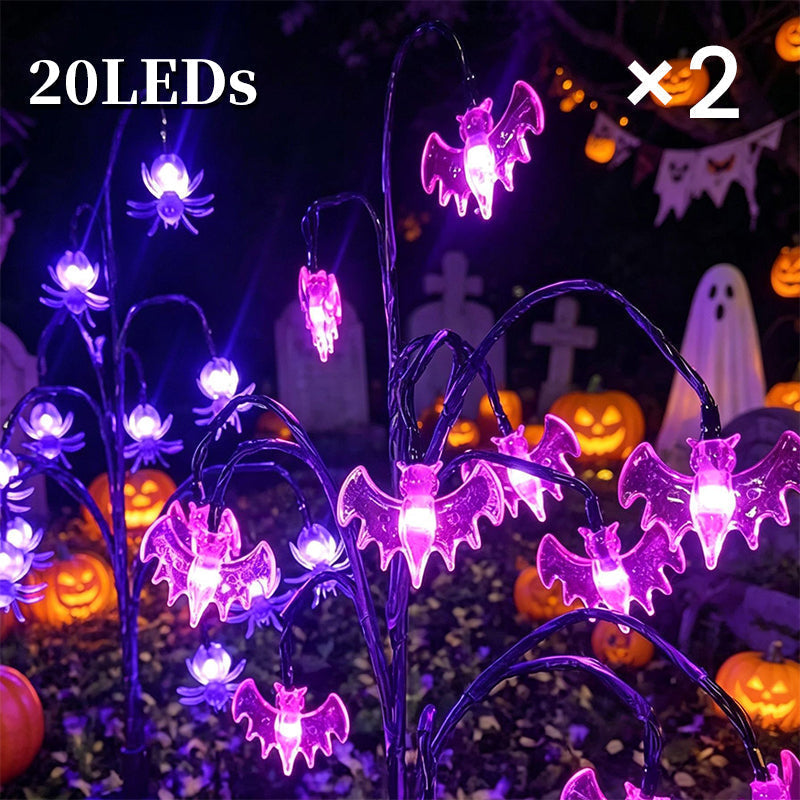 🎃🦇 43% OFF!👻Waterproof Halloween Pumpkin Solar Branch Lights