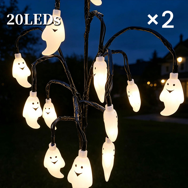 🎃🦇 43% OFF!👻Waterproof Halloween Pumpkin Solar Branch Lights