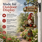 Gnome Welcome Doorbell Outdoor Decor