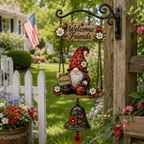 Gnome Welcome Doorbell Outdoor Decor
