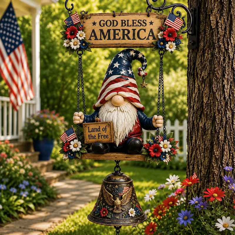 Gnome Welcome Doorbell Outdoor Decor