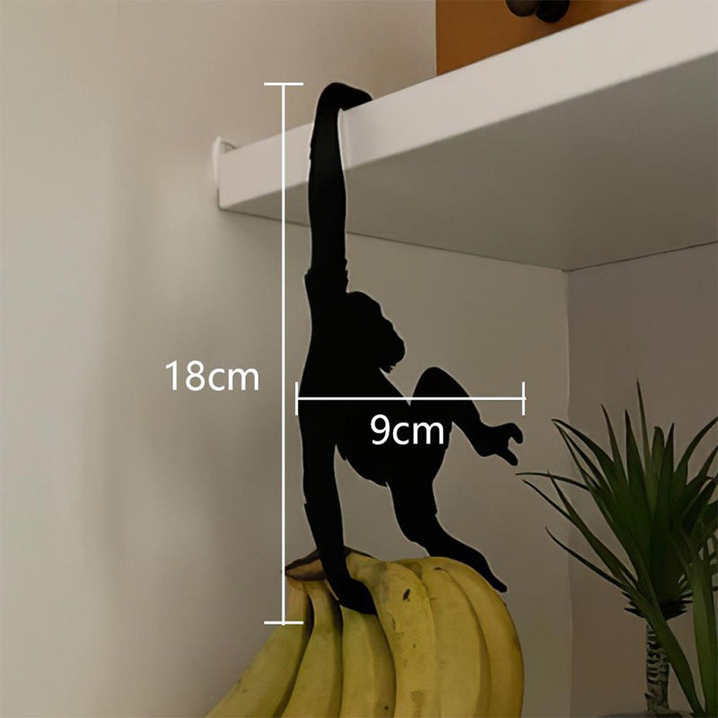 🐒 Monkey Shaped Banana Hook – Hang Fruit, Keys & Bags – Playful Storage with Personality! ✨
