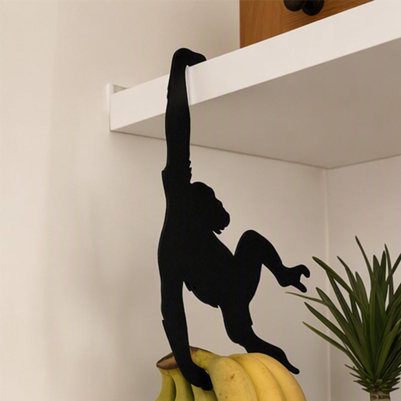 🐒 Monkey Shaped Banana Hook – Hang Fruit, Keys & Bags – Playful Storage with Personality! ✨