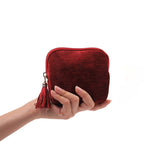 Mini Travel Jewellery Bag with Zip – Compact, Portable & Perfect for Rings, Earrings & Necklaces ✨