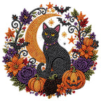 🐈‍⬛ Portable Pumpkin Diamond Charm Hanging Ornament