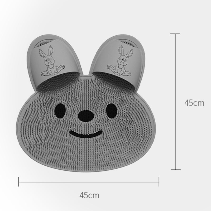 🚿Silicone Massage Mat – Soft risers, non-slip suction cups & heat-resistant. Massage & safety in one – stock up & save! 🏠✅