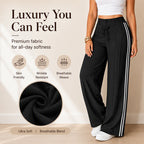 👖New Arrivals - Drawstring High-Waist Trousers – Soft Drape & Adjustable Comfort for Any Casual Look