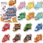 Interchangeable Wooden Seasonal Animal Decor