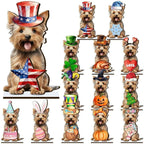 Interchangeable Wooden Seasonal Animal Decor