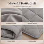 ⏳Time-Limited Special⏰3-Piece Quilted Comforter Set with Shams