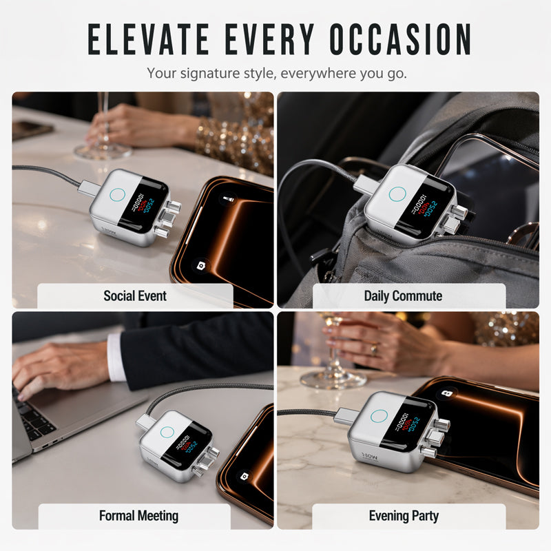 🔋⚡ Smart Charging Protector — 140W USB-C, Auto Disconnect