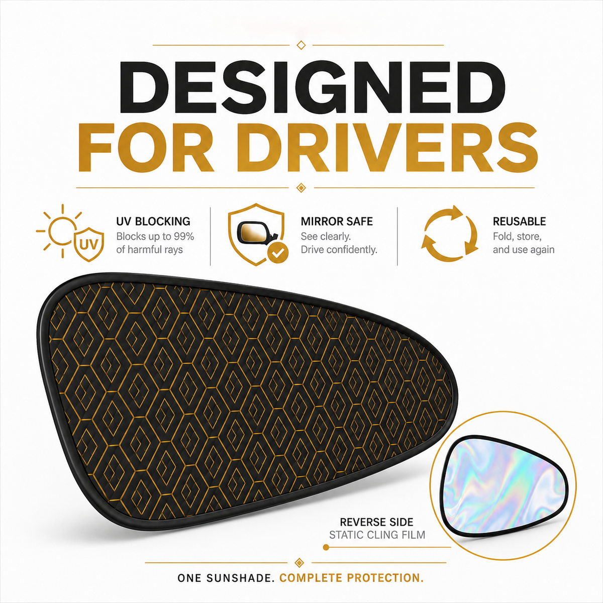 🏆 Universal Car Side Window Sun Shades