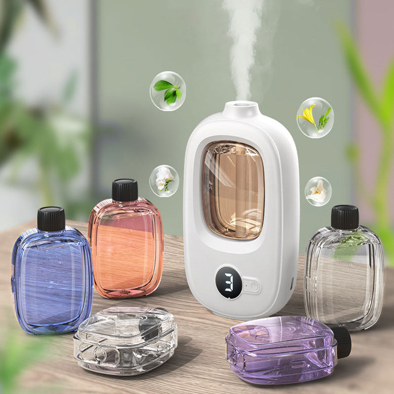 🥳Freshen Any Room Instantly! No-Cord Timed Aroma Diffuser