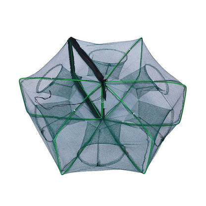 ⏳Time-Limited Special⏰Collapsible Fishing Trap Net with Multi Entrances🎣