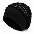 🌿 Breathable Comfort, Stay-Put Fit | Women's Wide-Band Mesh Hair Cover