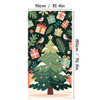 Christmas Door Cover For Instant Holiday Decor