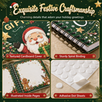 Santa Christmas Gift Card Book Santa Gift Card